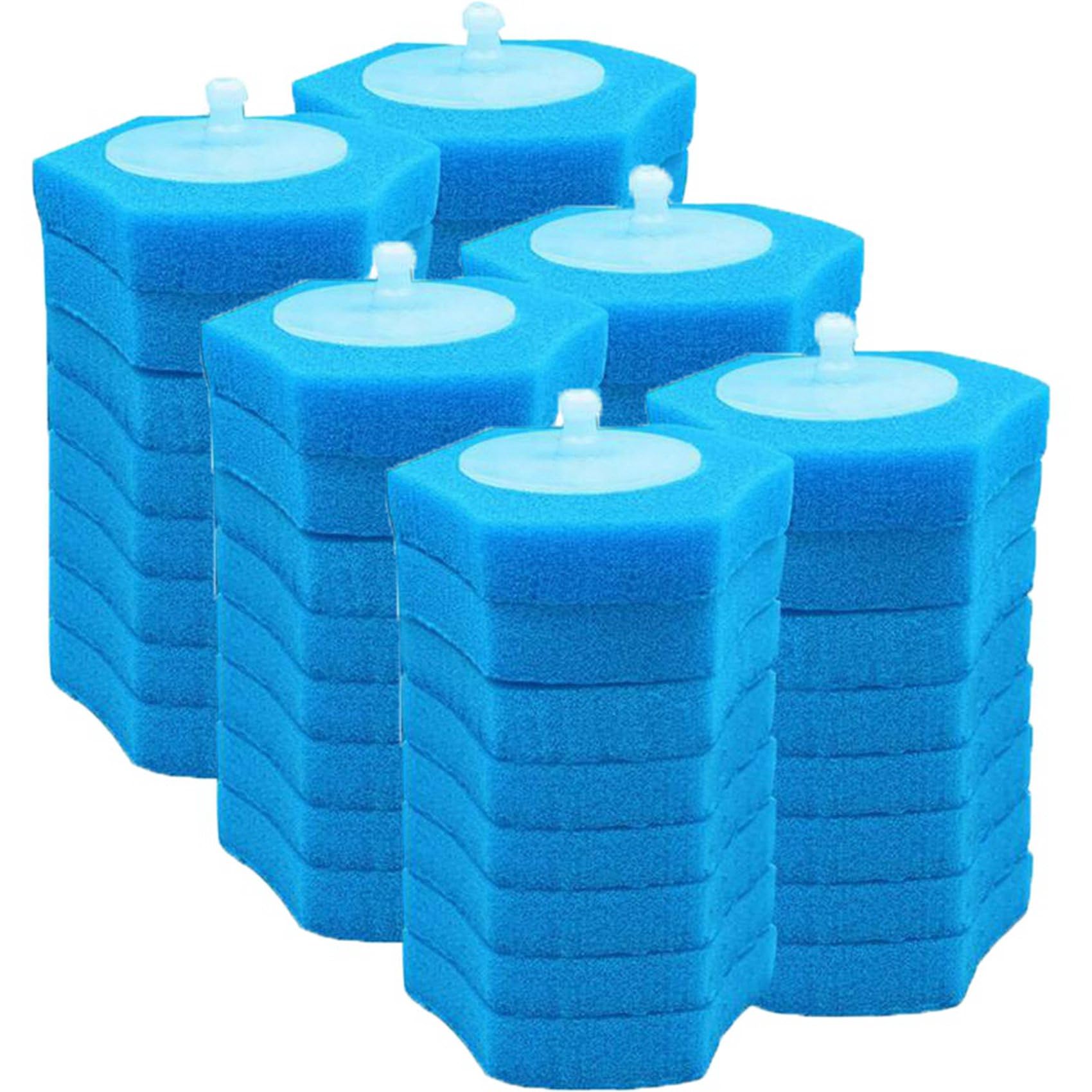 Système de Nettoyage de Toilette Jetable Recharge Jetable de Toilette Recharge Brosse Fraîche Recharges Jetables - 192 Recharges