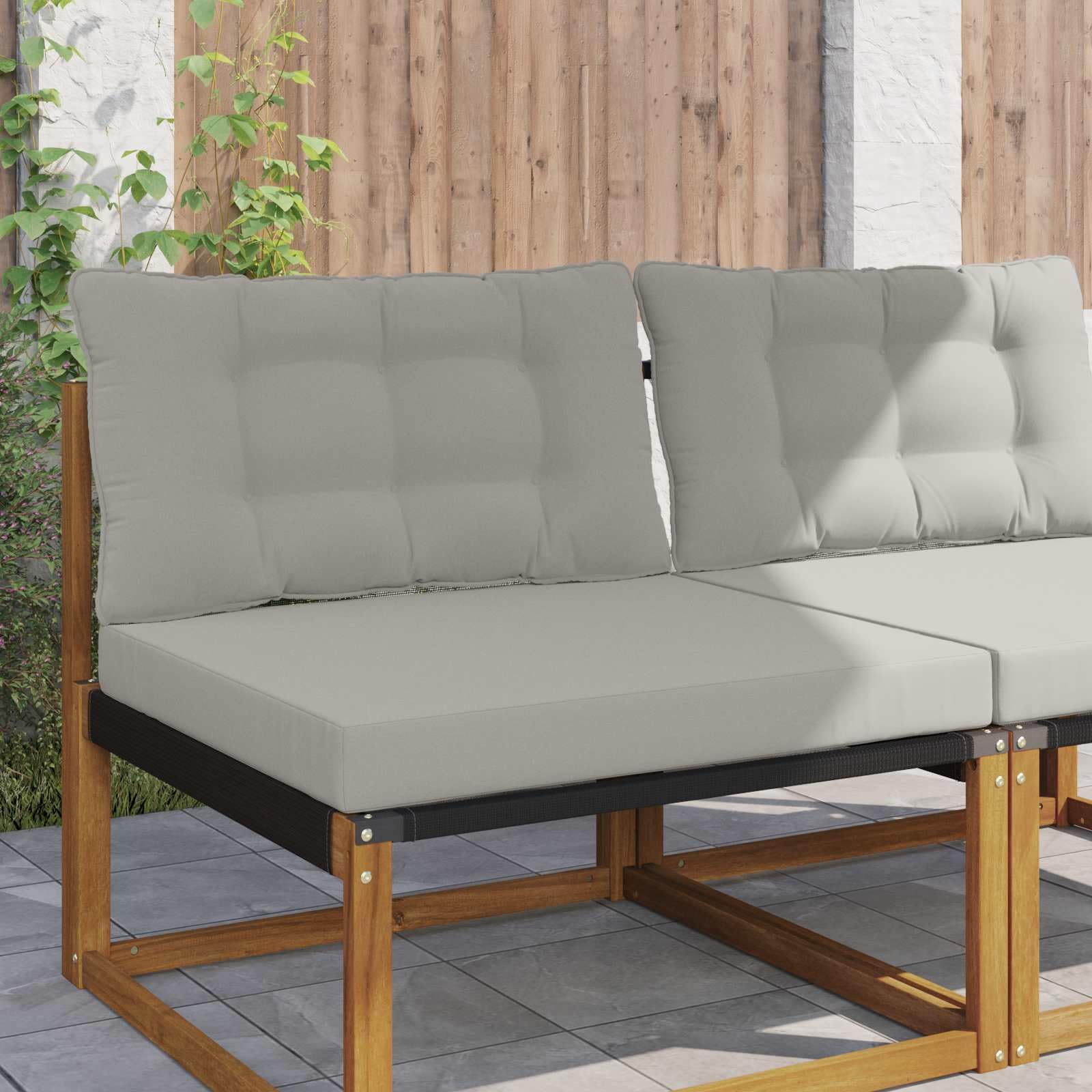Coussins de canapé extérieur antidérapants pour soulager vos chaises dures