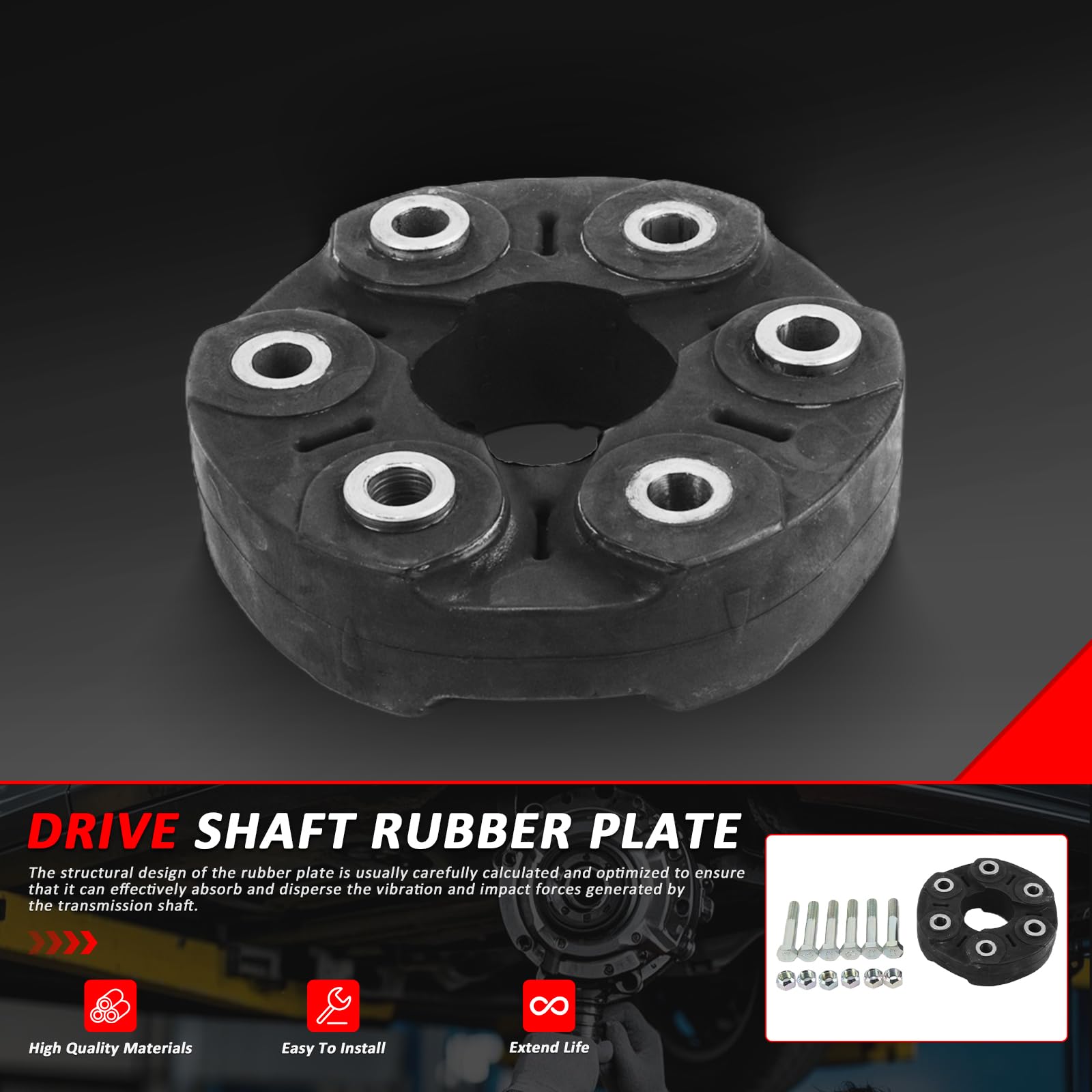 Amazon.com: 26117610061 Driveshaft Front Disc Joint for BMW E90