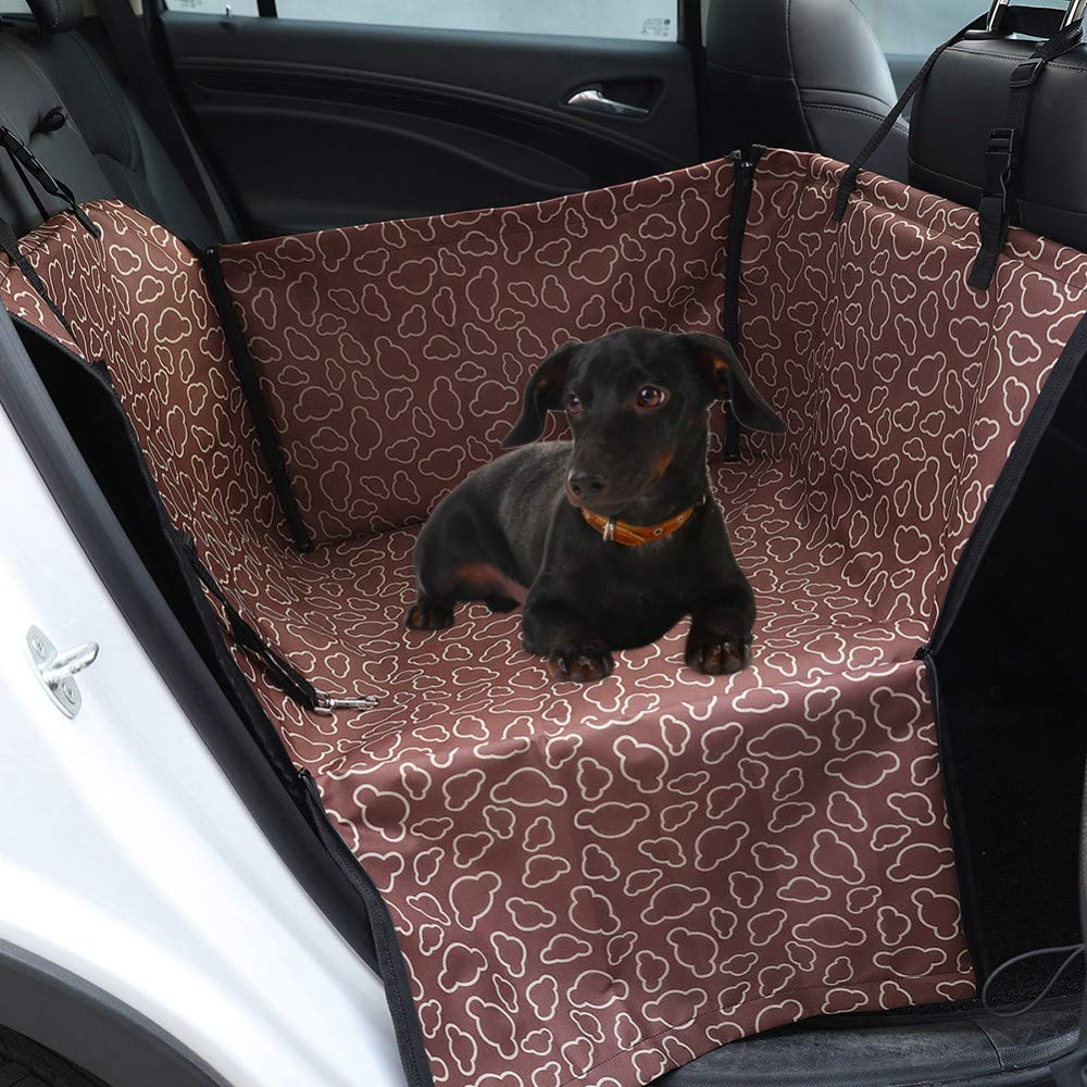 Baceyong funda de asiento de coche para perro gato SUV/camión protector forro alfombra Oxford impermeable