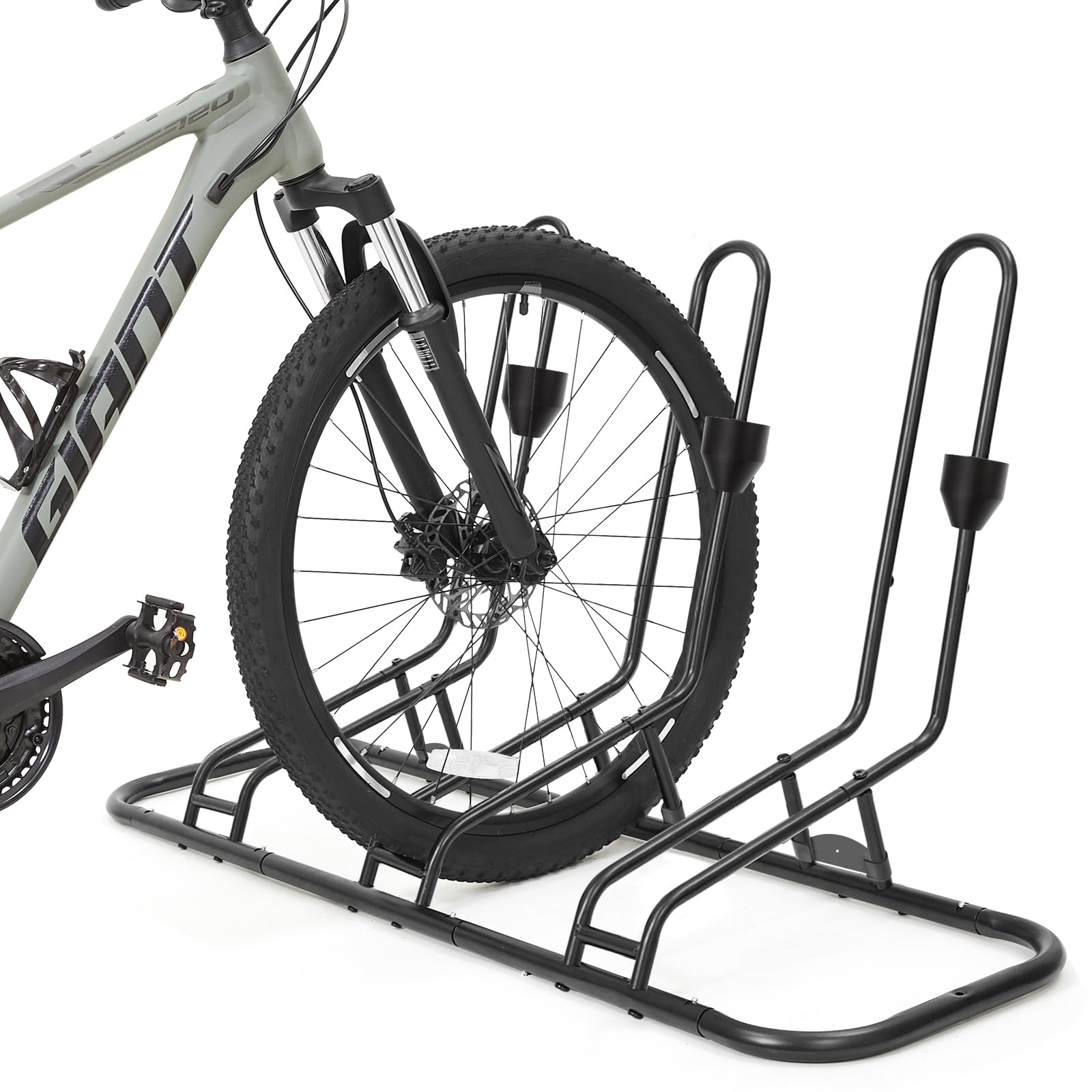 Fahrradständer, 3 Fahrradträger ohne Treffer auf Scheibenbremse und Umwerfer, wasserdichter Fahrradträger für Garage, drinnen, draußen, Fahrradständer