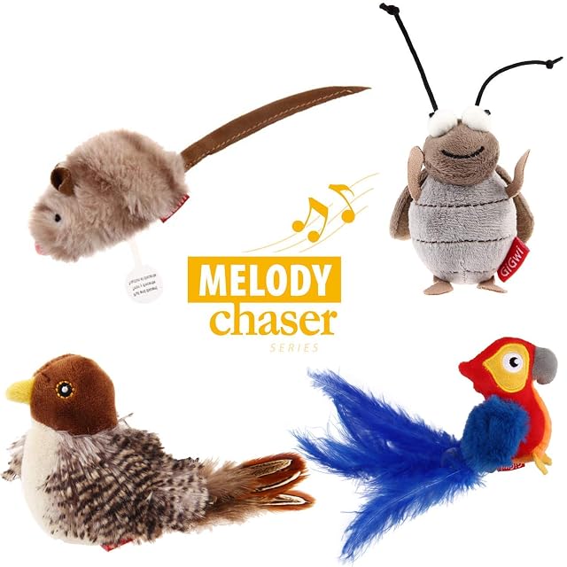 Foto 6 de 6 de Vealind Melody Chaser Juguete Interactivo de Felpa para Perros y Gatos (Ratón)