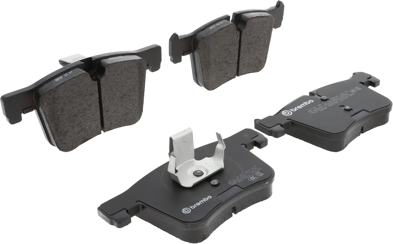 Brembo P06075 Low-Met Alloy Steel Front Disc Brake Pad Set BMW OE# 34106859181