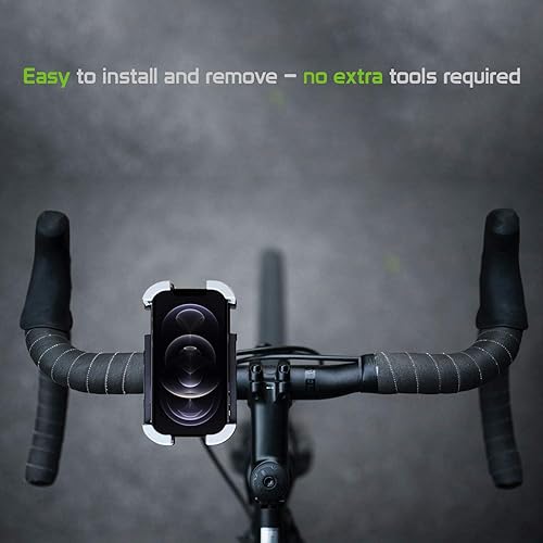 Miniatura 3 de Cellet Soporte universal para teléfono para motocicleta, bicicleta, compatible con iPhone de Apple, Samsung Galaxy, Google Pixels, Motorola (seguro