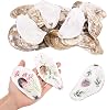 20Pcs Oyster Shells for Crafts,10-12cm Shells Oyster Ornament,Natural Sea Shell for DIY Crafts,Beach Theme Party, Wedding Decorations,Fish Tank Decorations and Vase Fillers,Home Decor