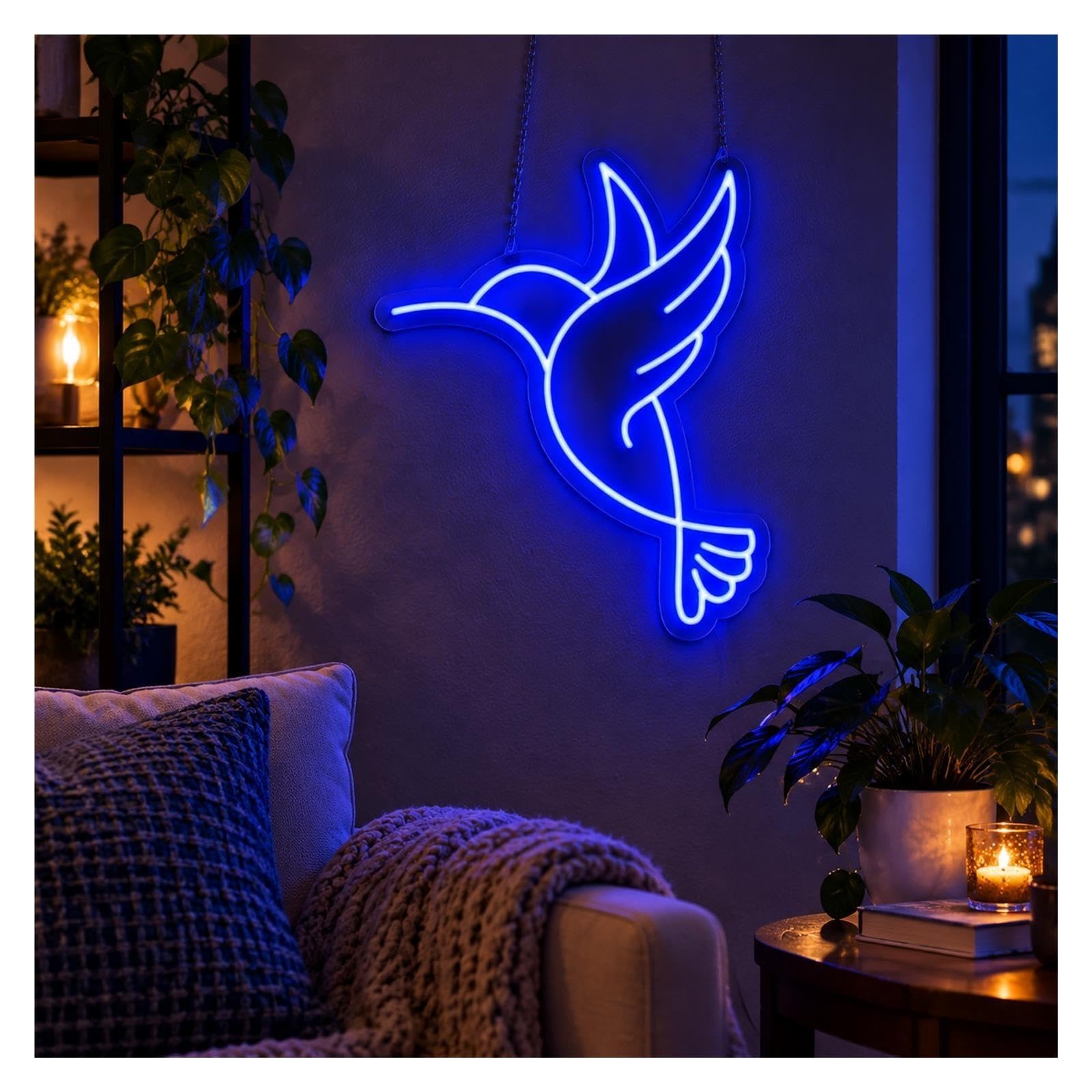 Insegna al Neon Insegna Al Neon Del Colibrì