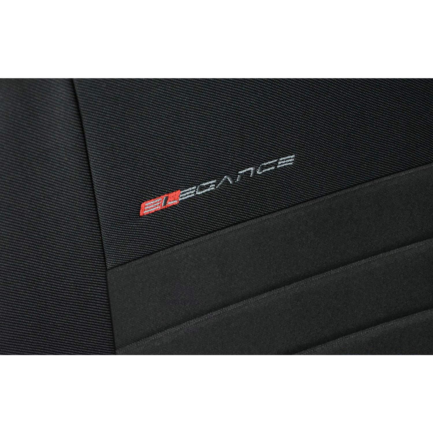 Fundas para asientos de coche de 5 plazas, color gris