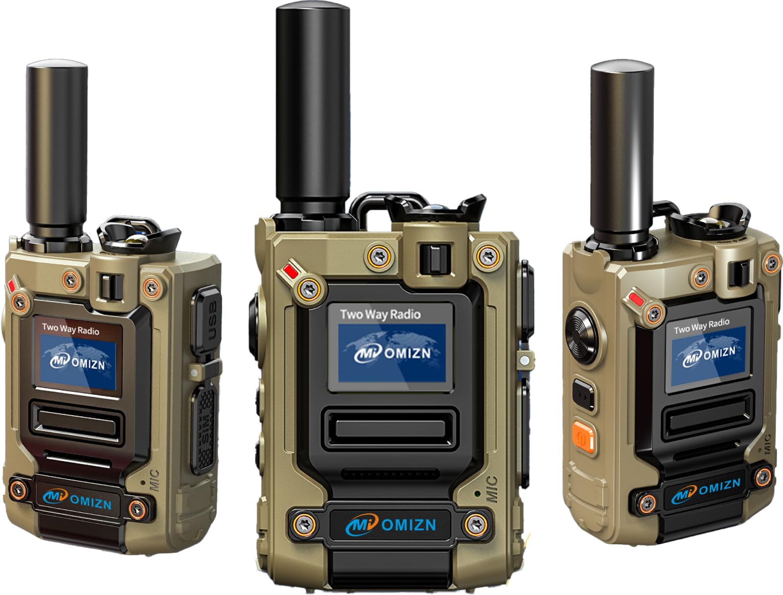 Amazon.com: OMIZN M8 Global Walkie Talkie Unlimited Range, 4G LTE