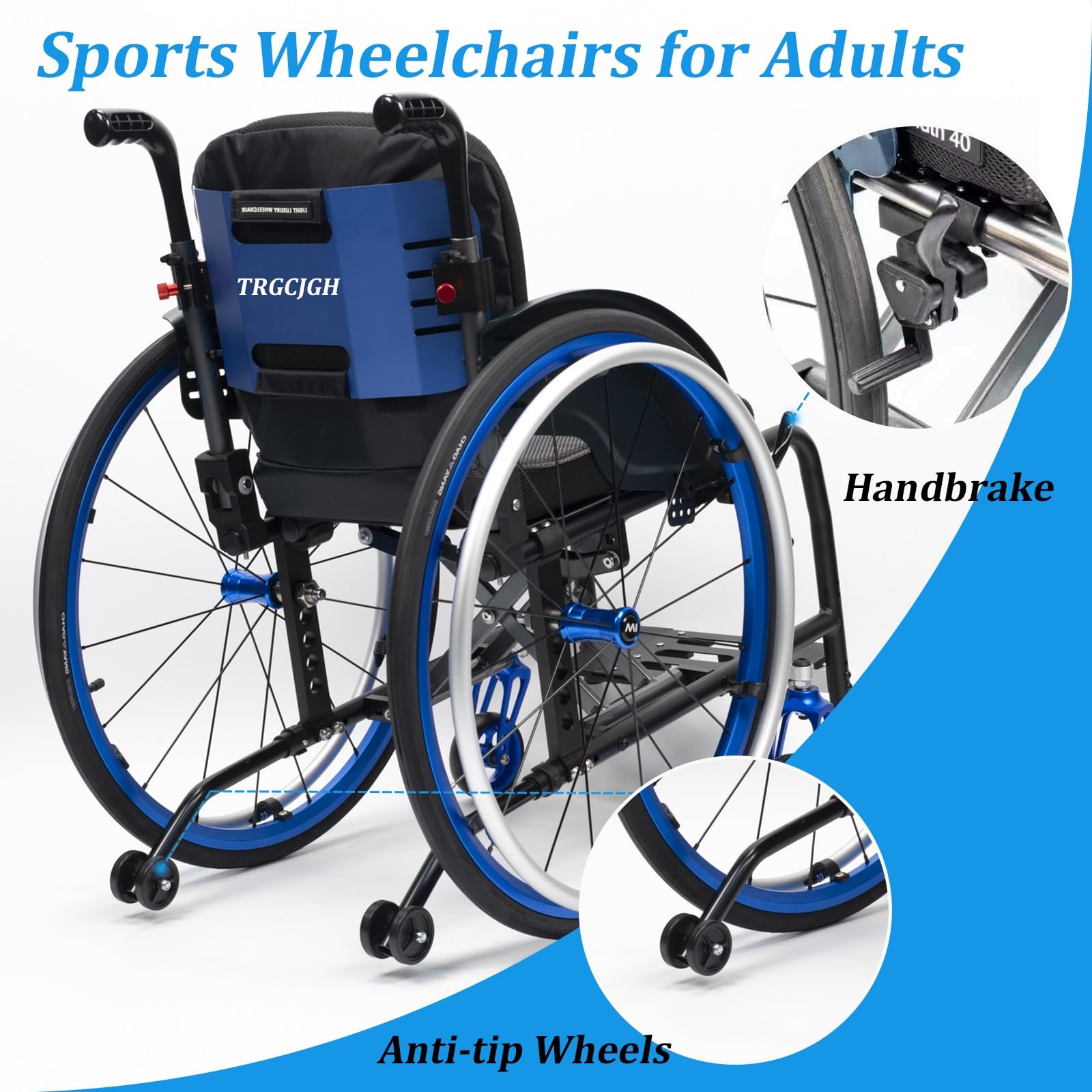 Amazon | TRGCJGH 自走式 車いす 軽量アルミ製 スポーツ 車椅子