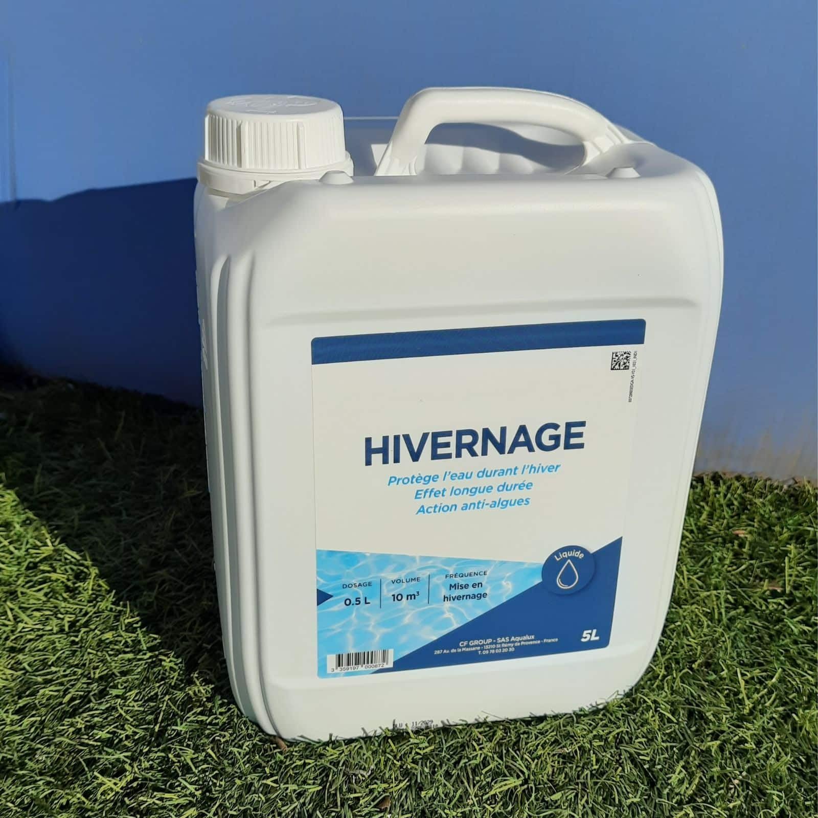 Produit Hivernage Piscine - Anti Algues - Anti Dépôts - Bidon 5 litres - Gamme Access