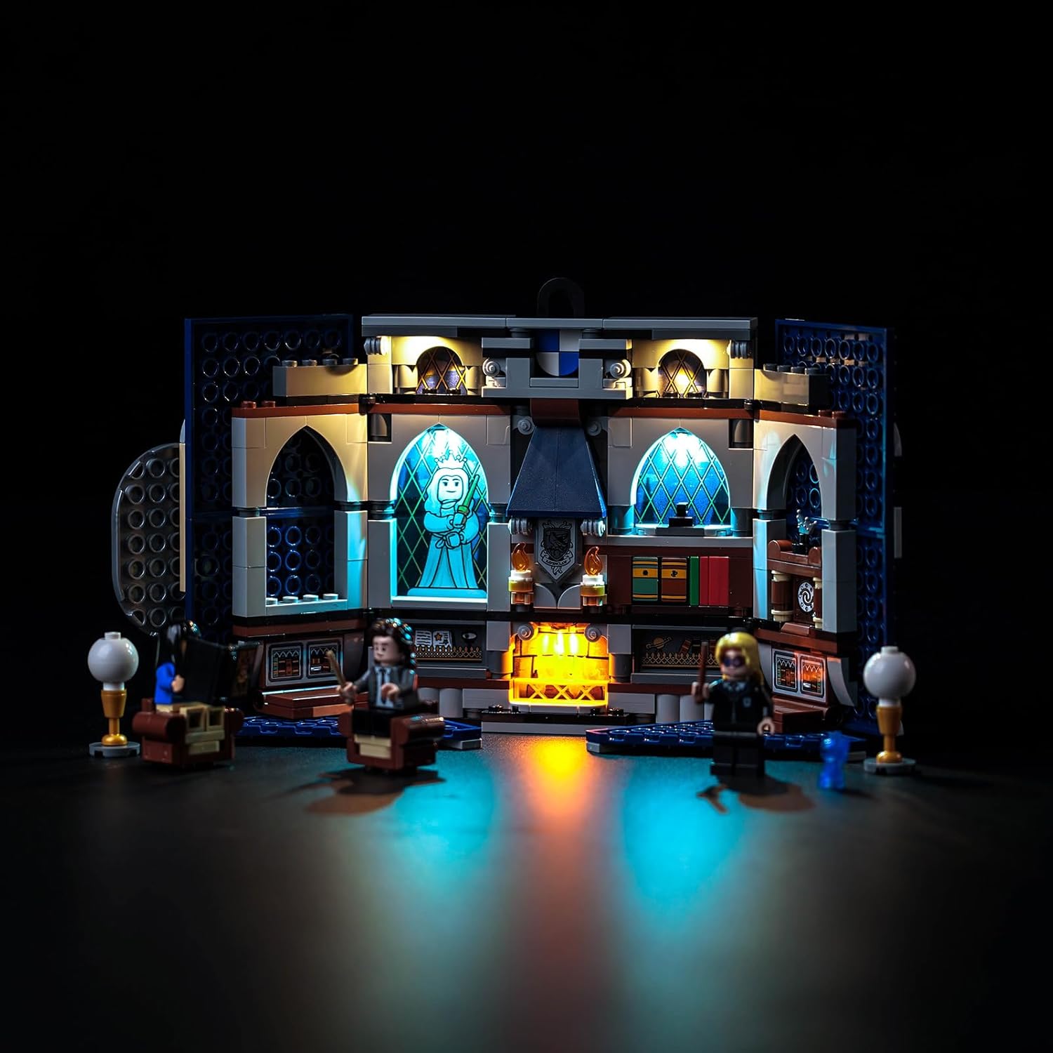 Upgraded Led Light Kit for Lego Ravenclaw House Banner Building Set, Compatible with LEGO 76411 (Model Not Included)