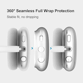Amazon | MOLOPPO (モロッポ) AirPods Max用ケースカバー クリア