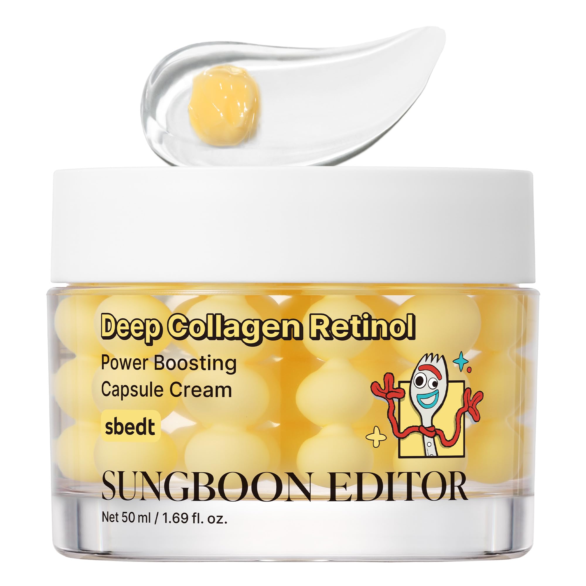 SUNGBOON EDITOR Deep Collagen Capsule Cream TOY STORY 5 EDITION, 1.69 fl oz Retinol(Toy Story 5)