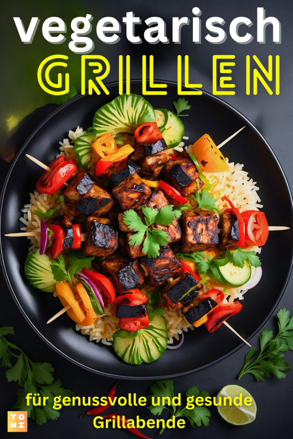 Vegetarisch Grillbuch für Anfänger & Profis: Die besten vegetarischen Grillrezepte für genussvolle und gesunde Grillmomente: - Vorspeisen, Snacks ... und vieles mehr (inkl. Nährwertangaben