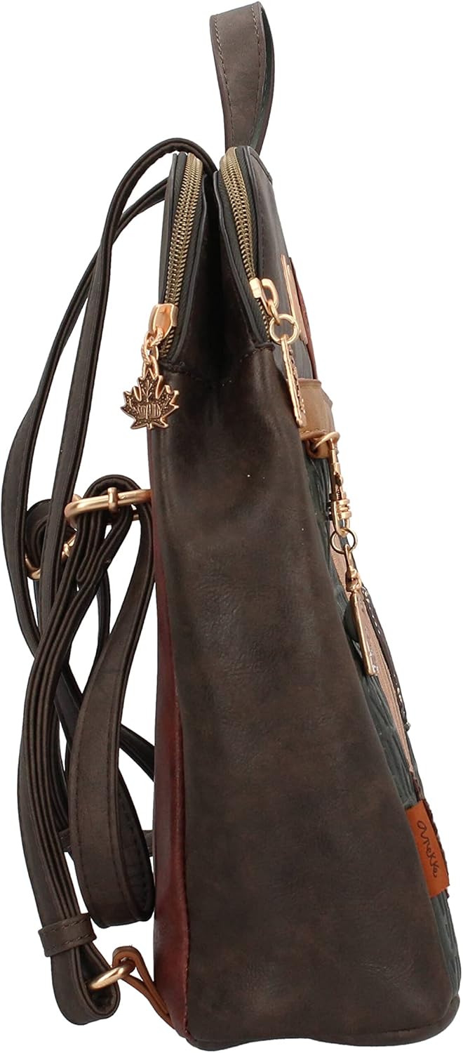 Anekke | Zaino da donna con cerniera | Accessori e accessori da donna | Zaino da donna, multicolore Anekke | Zaino da donna con cerniera | Accessori e accessori da donna | Zaino da donna, multicolore