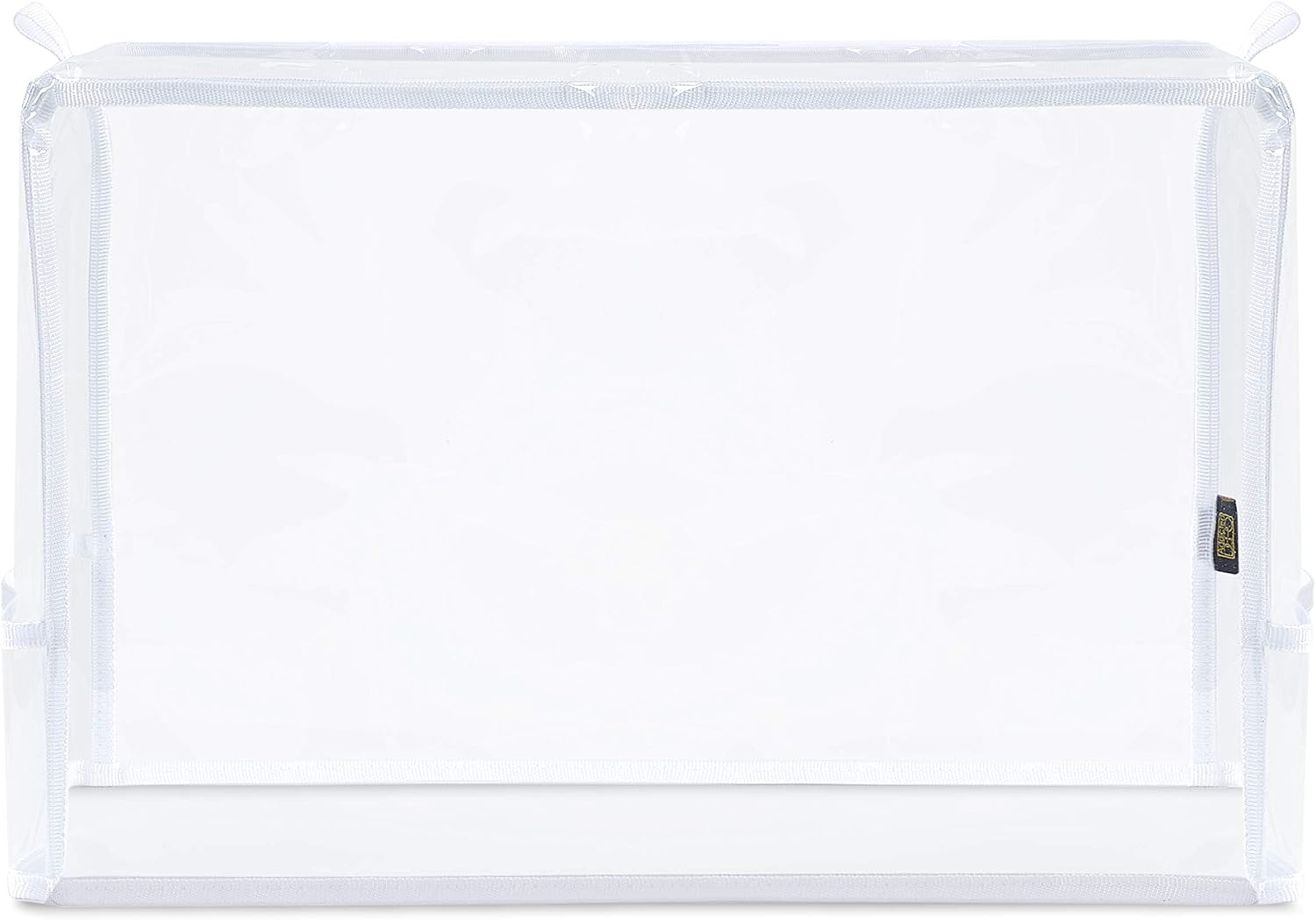 Sewing Machine Cover with Convenient Pockets - Protective Quilted Dust Cover Pro - Universal for Most Standard Singer & Brother Machines - | Rodi's (Clear)