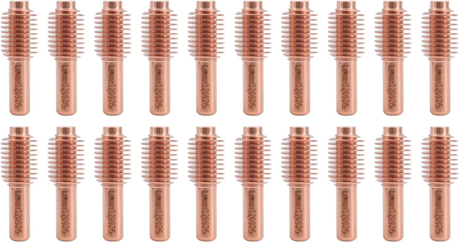 20Pcs 120926 Electrode Plasma Consumables Fit for Hypertherm PMX 1000 1250 1650 Torch