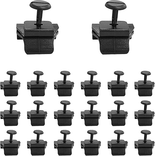 Miniatura 1 de Dickno Juego de 20 clips para parachoques delantero de automóvil, OEM 53879-58010 47749-58010, repuesto de cierre automático compatible con 4Runner,