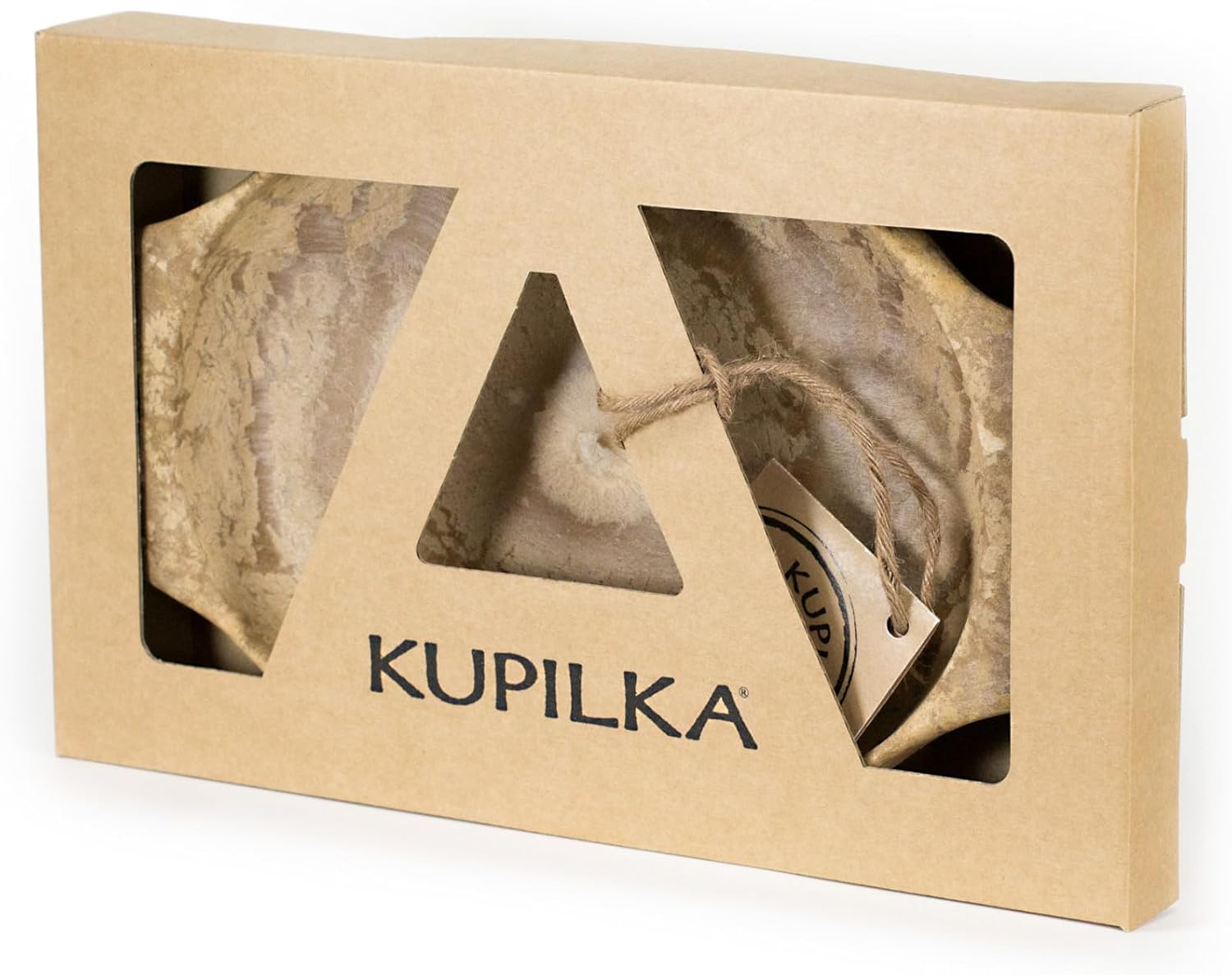 Kupilka Platter 44 for Outdoors, Hiking, Camping - Brown Color