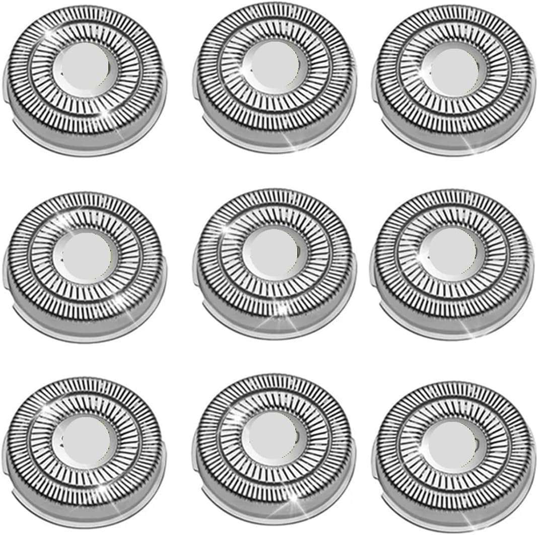 3/6/9pcs Shaver Replacement Heads SH30 PT AT Blade Head, Compatible For Electric Shaver Series S5000 S6000(SH30(9pcs))