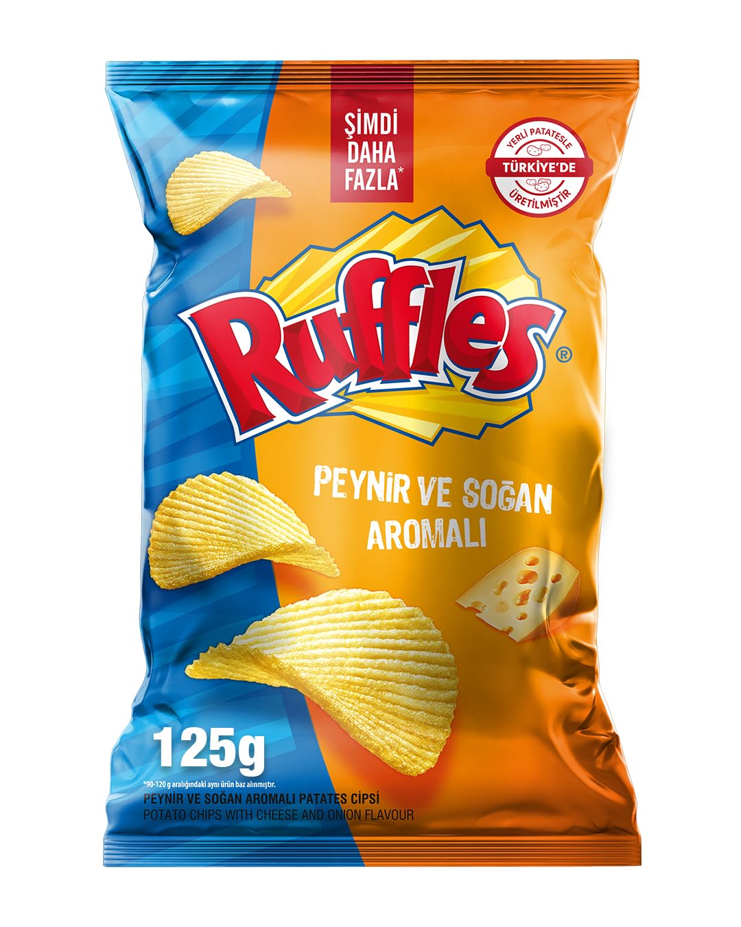 Ruffles Maksimum Peynir & Soğan 125g