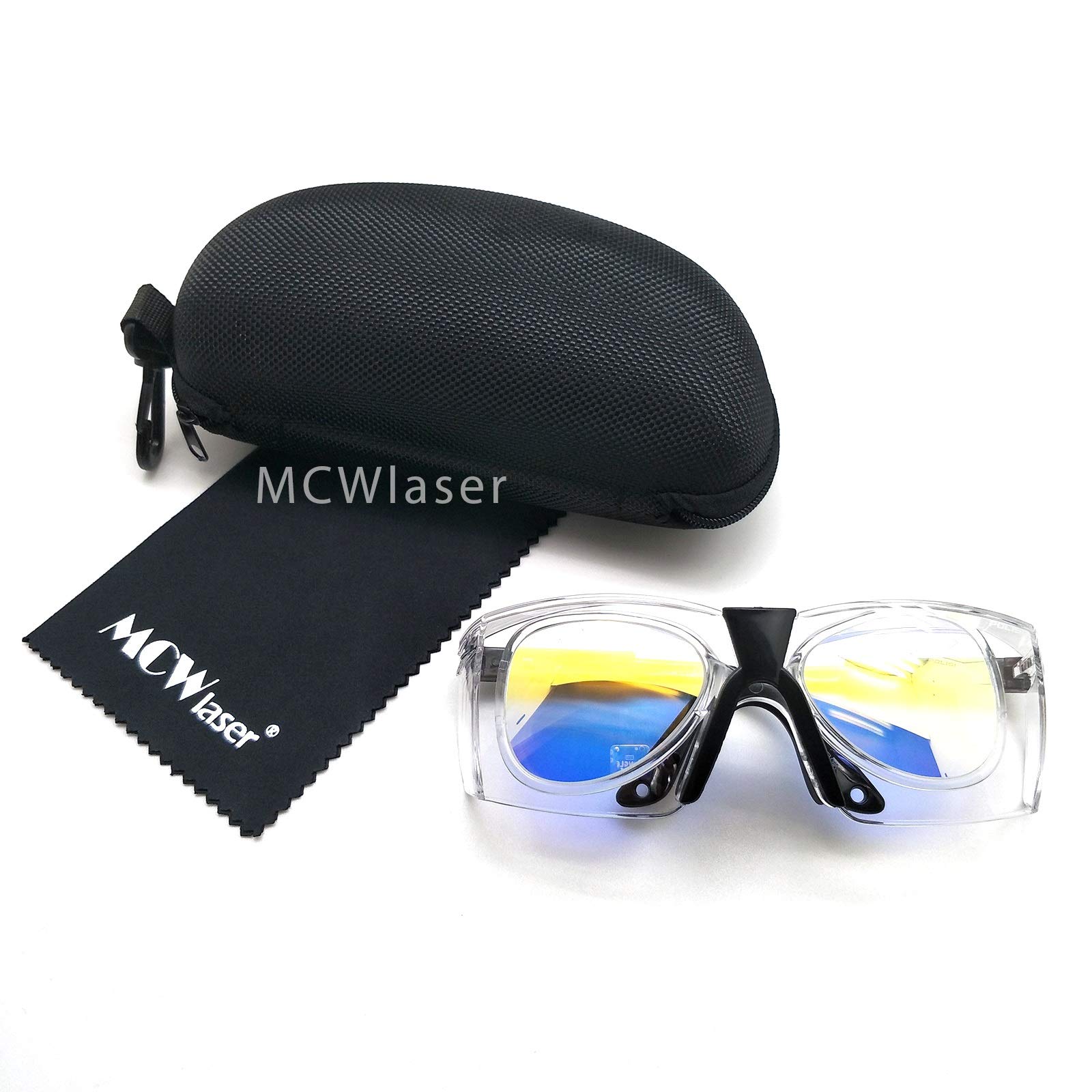 MCWlaser Co2 laser safety glasses 10600nm OD5+ Professional K40 Laser Safety Goggles