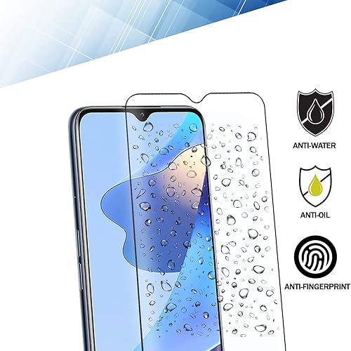Miniatura 4 de RKINC Protector de pantalla paquete de 4 para Samsung Galaxy A13 5GA12 4G 5GA12 Nacho, protector de pantalla de vidrio templado, 0.013 in garantía