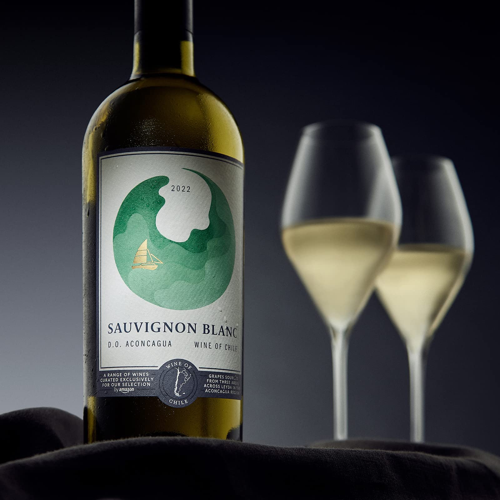 by Amazon Our Selection D.O. Aconcagua Chilenischer Sauvignon Blanc, Weißwein, 75cl, 6er-Pack