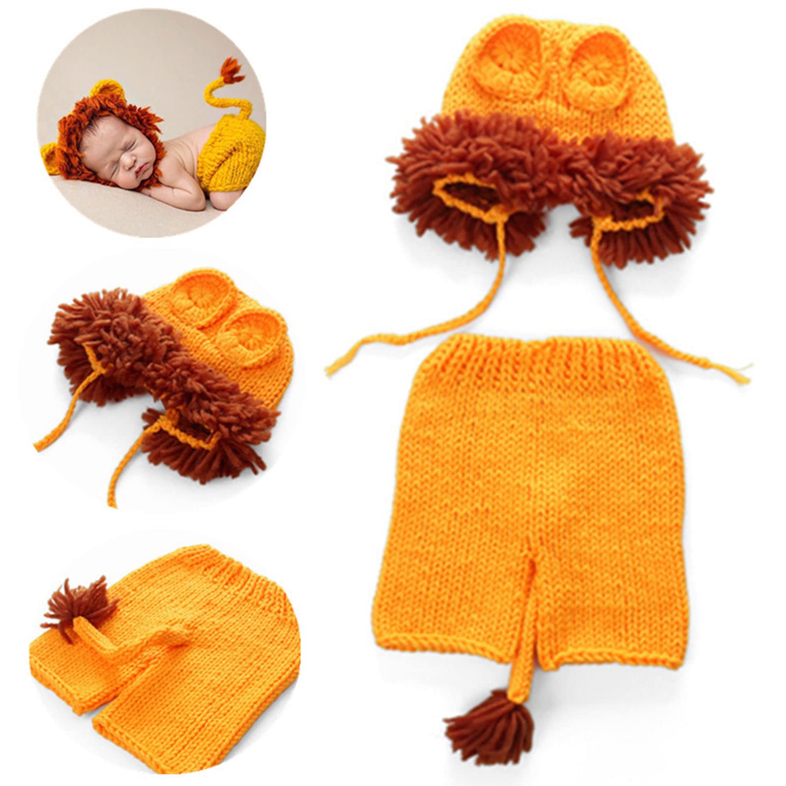 Animal Costume Baby Photo Prop Clothes 