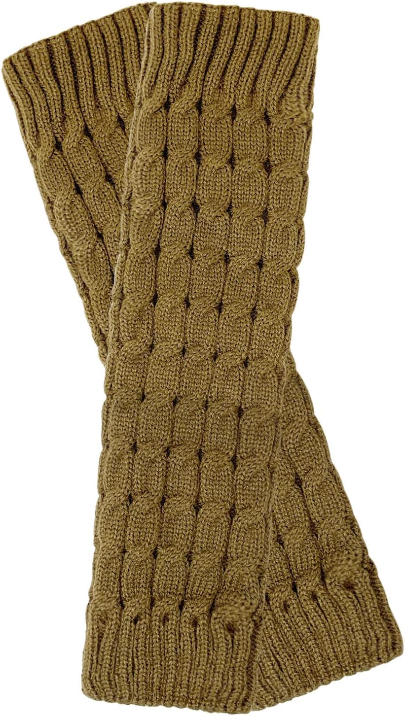 Wrapables Women's Cable Knit Leg Warmers