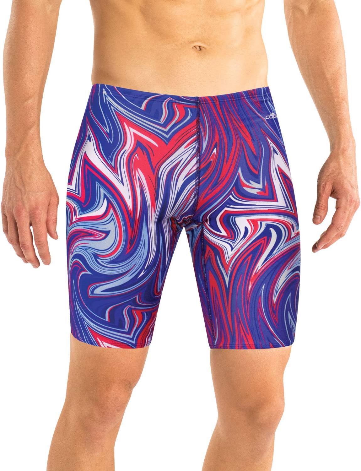 Dolfin Winner’s Men’s Athletic Swimsuit – Training Jammer Shorts for Racing and Competitions