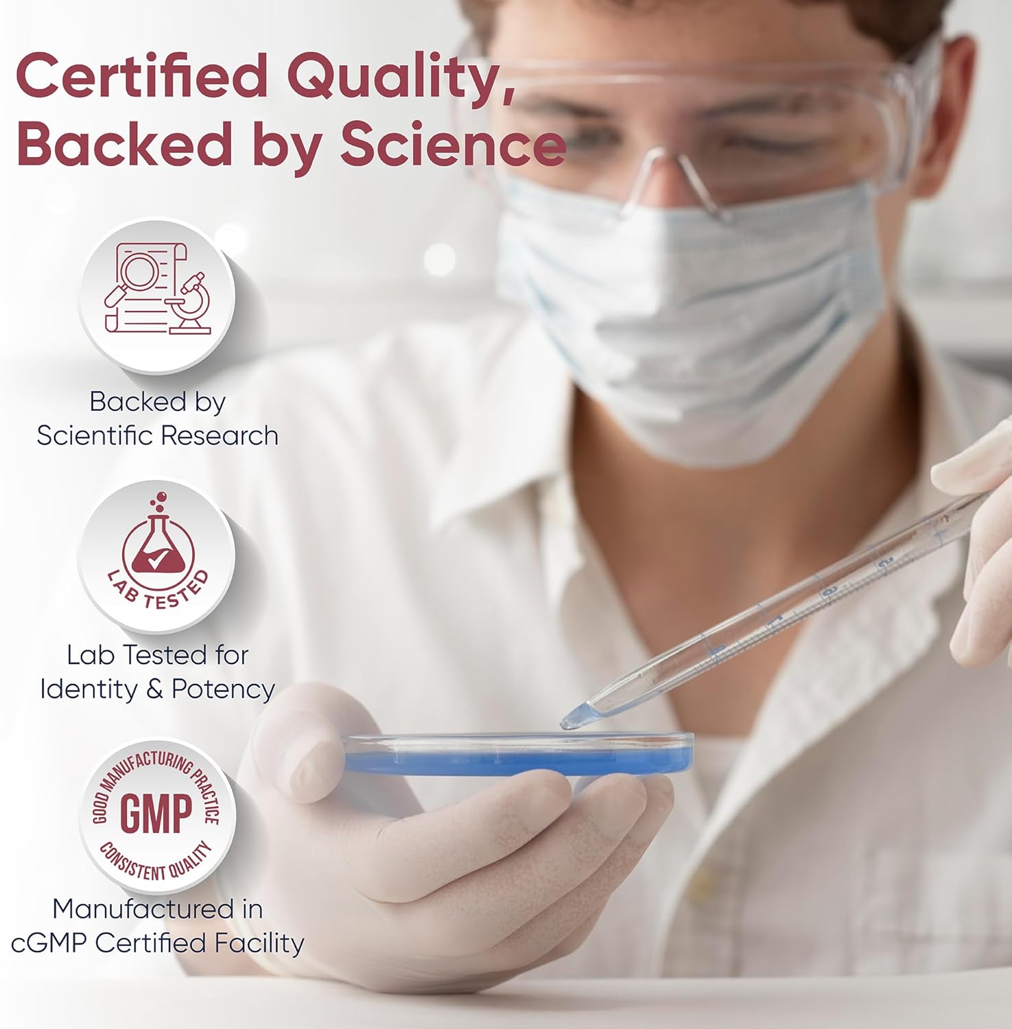 LongJuvity Urolithin A Supplement (500mg) – Mitochondrial Supplement for Healthy Aging – Pure, High-Potency Mitophagy Activator – Lab Tested Postbiotic (60 Capsules) - Image 6