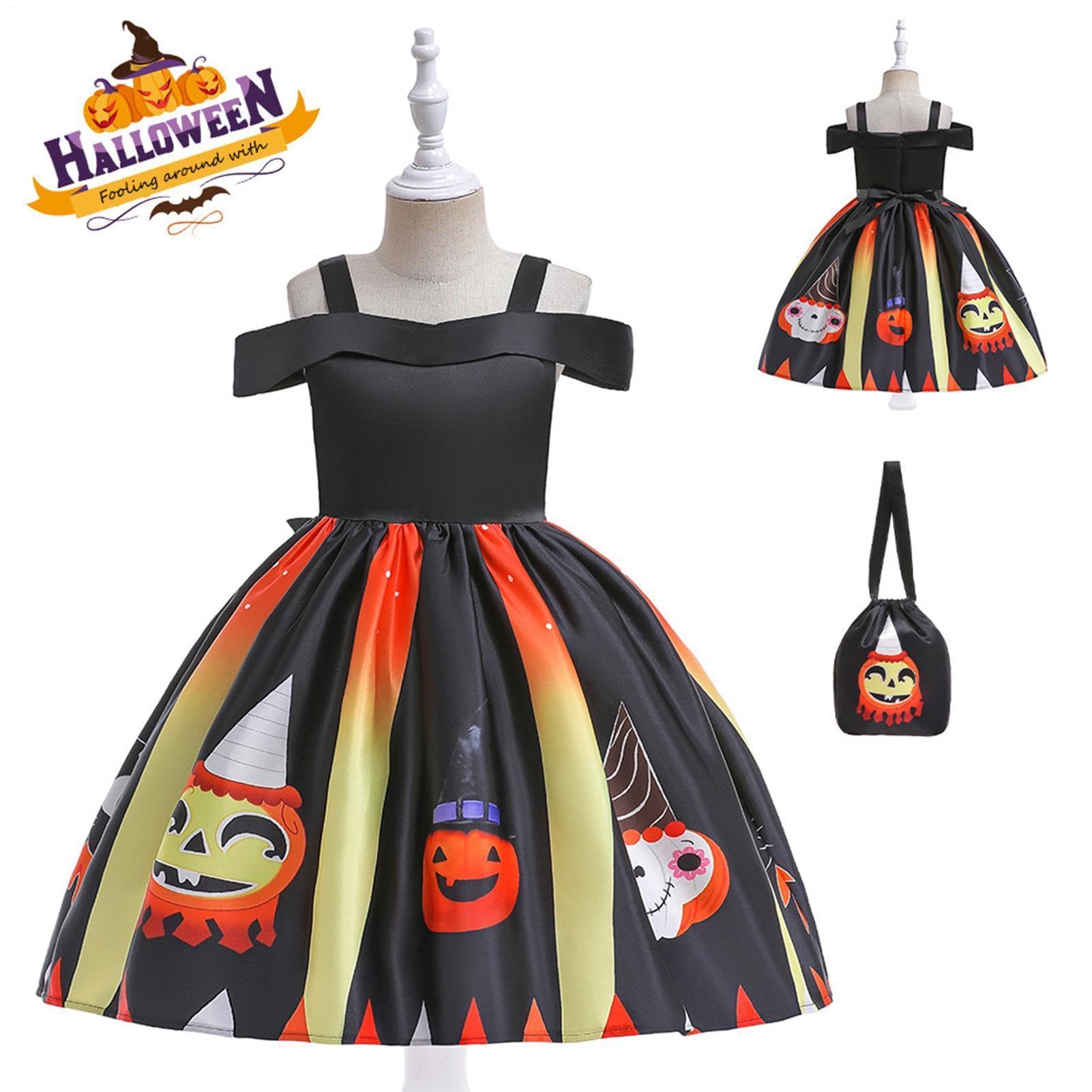 Vestito di Halloween per Bambina Accessori Cosplay per Travestimento