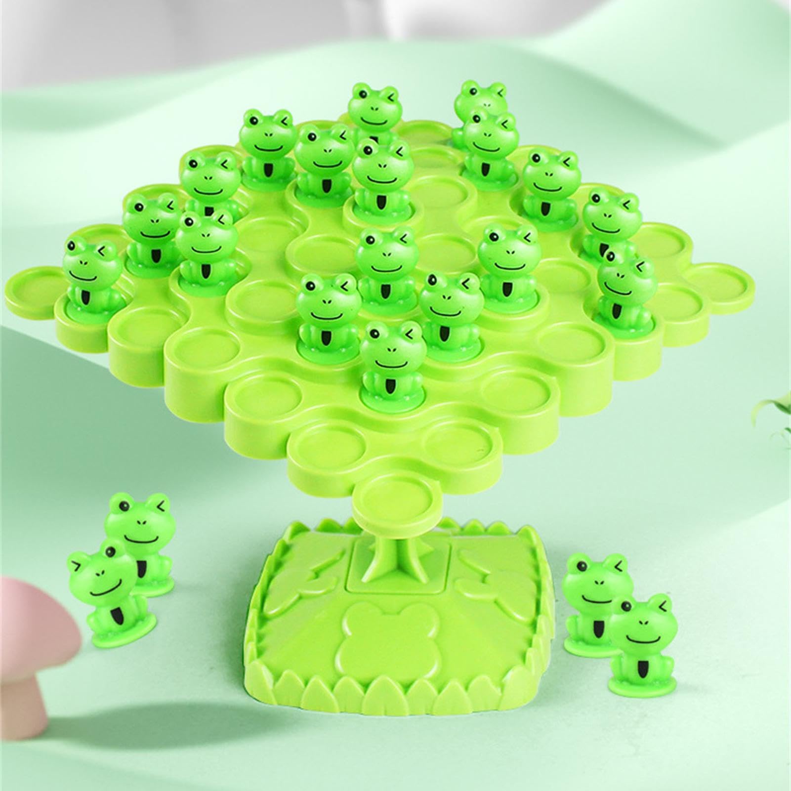 Juego De Equilibrio Frog Balance Tree – Apila Ranas Y Desarrolla La Coordinación Y El Pensamiento Crítico, Ideal Para Niños Y Familias