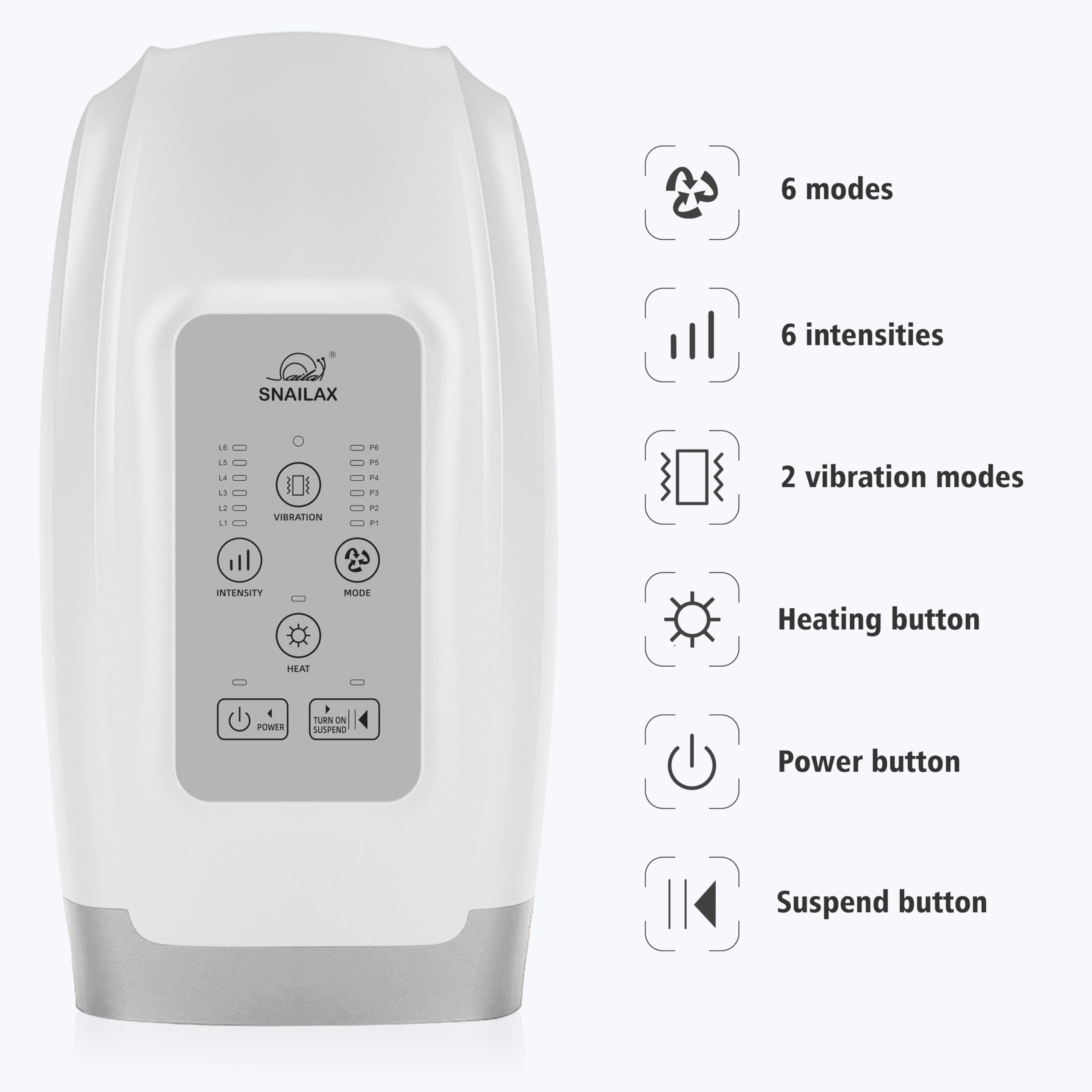 Snailax Hand Massager with Heat and Compression, Vibration, Cordless Hand Massager for Arthristis, Carpal Tunnel, Gifts for Women, Men, Mom(): Sl-488