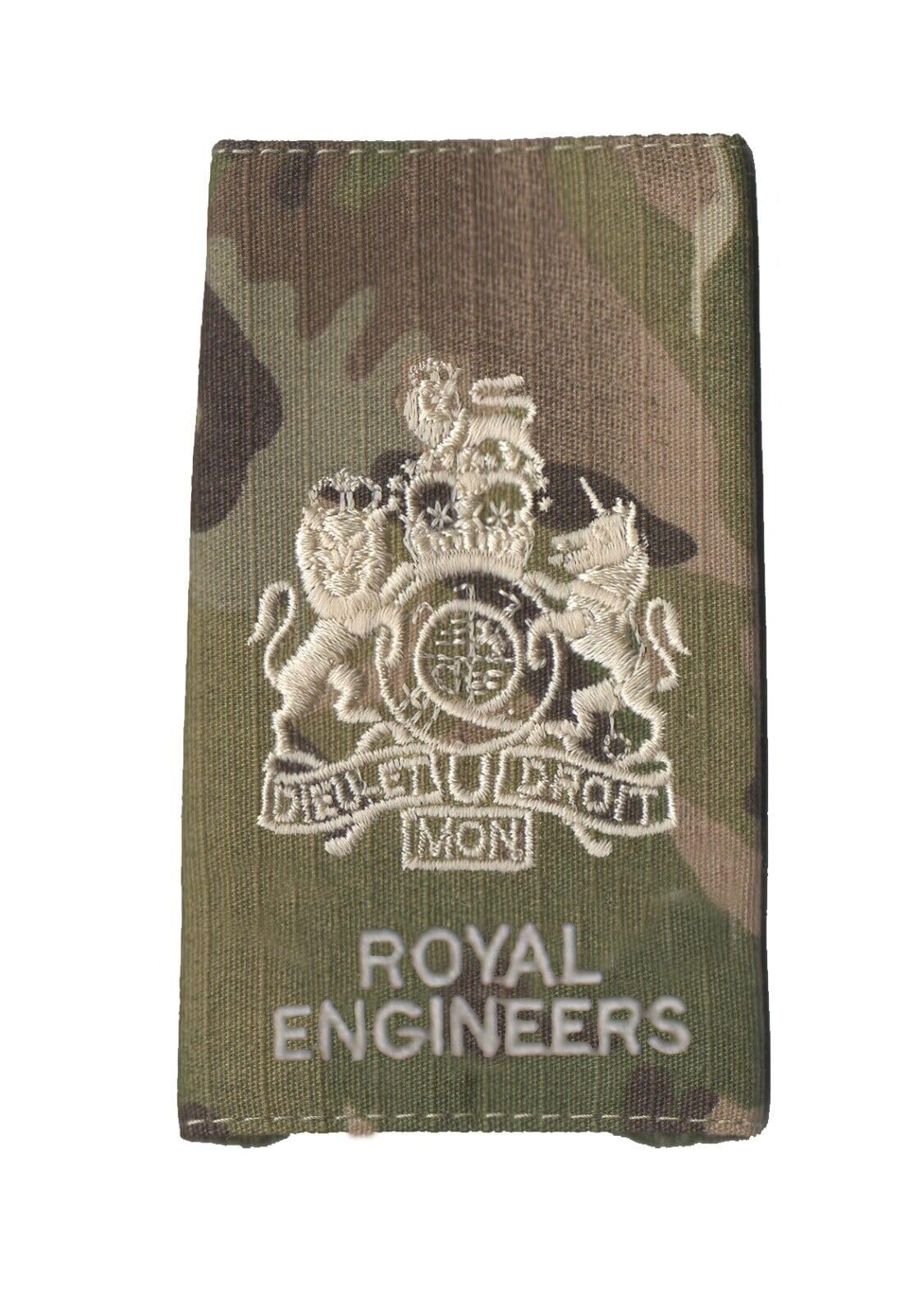 CL Distribution Royal Engineers MTP/Multicam Rank Slide - British Army Military - One Slide (WO1)