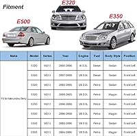 Vista 8 de YHTAUTO Actuador del pestillo de la cerradura de la puerta del lado del conductor delantero Reemplazo para Mercedes-Benz W211 E320 E350