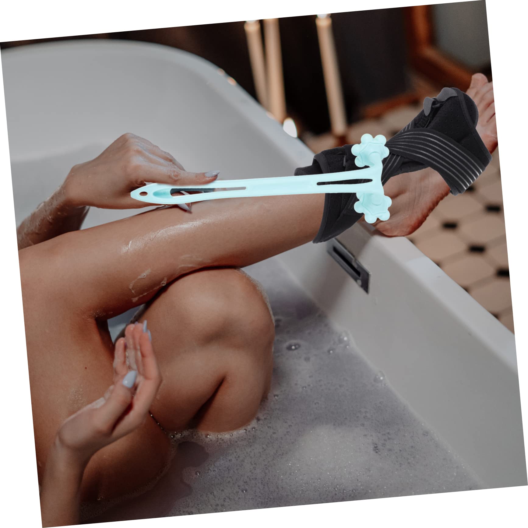 GOOHOCHY Foot Drop Correction Support Ankle Plantar Brace Adjustable Foot Splint Protection Correction Splint Orthotic Supplies for Men Women