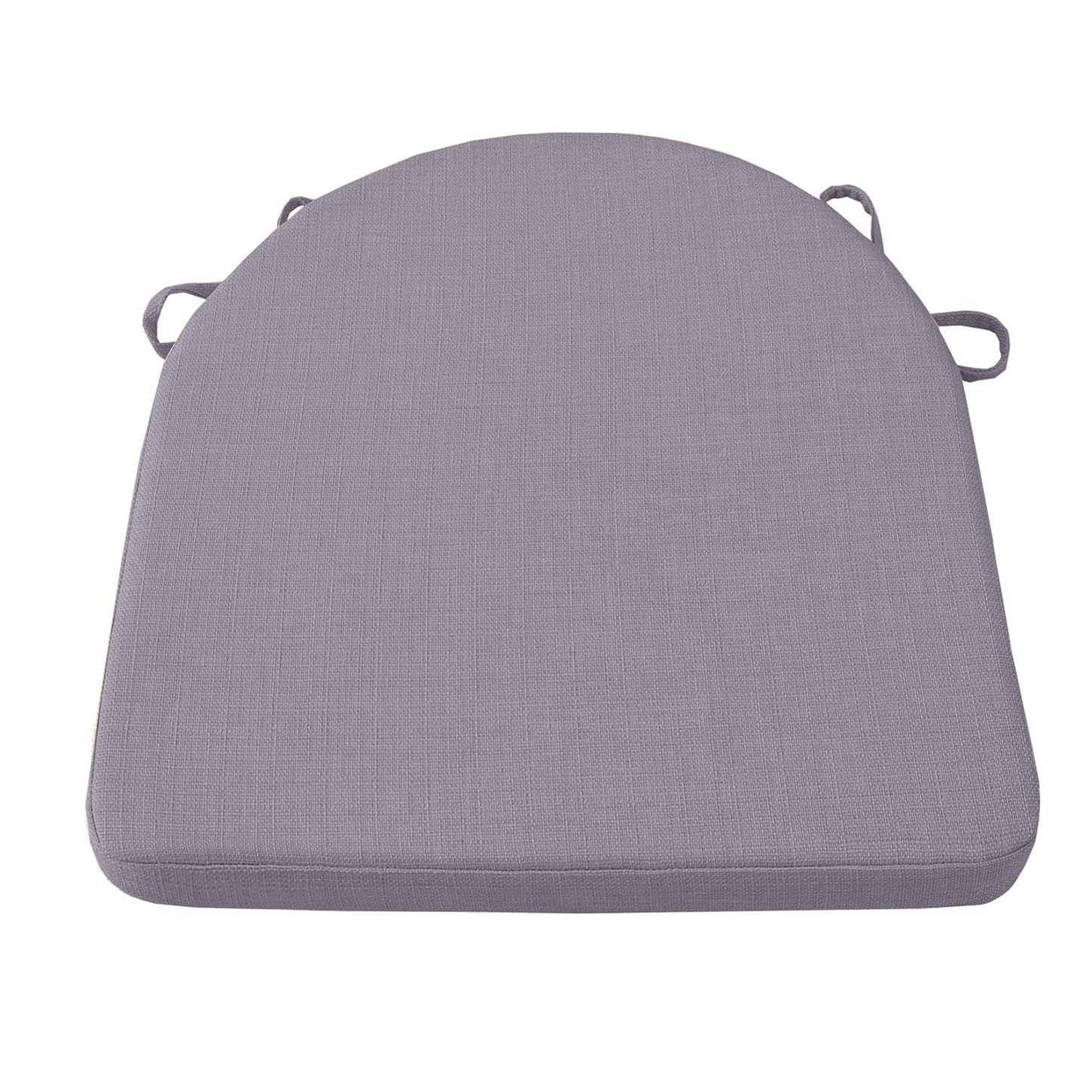 ping bu Thick Garden Cushion U Shape Chair Seat Pad,Soft U-Shaped Dining Seat Cushion Garden Cushions Pads for Office/Home/Indoor/Outdoor (50 * 50 * 3cm,Grey)