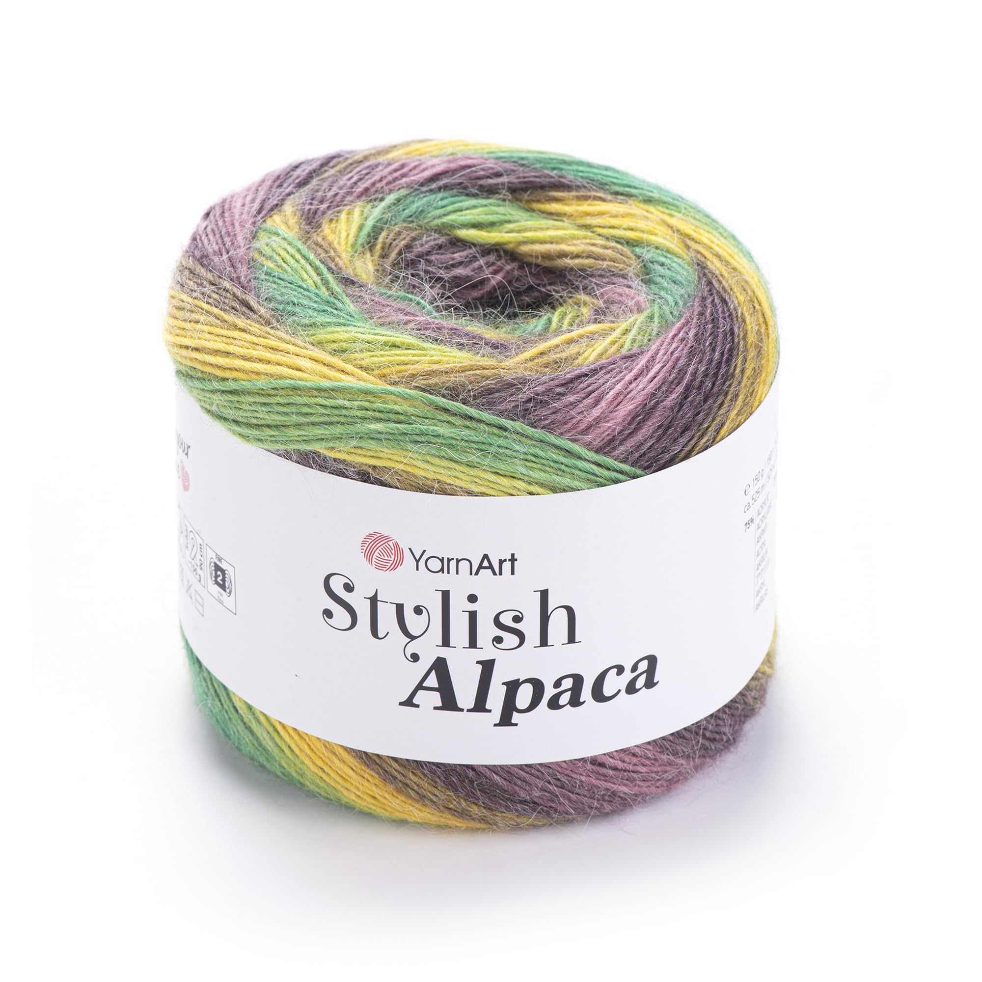 YarnArt El Örgü İpi STYLISH ALPACA, 7705, 3x150 gr