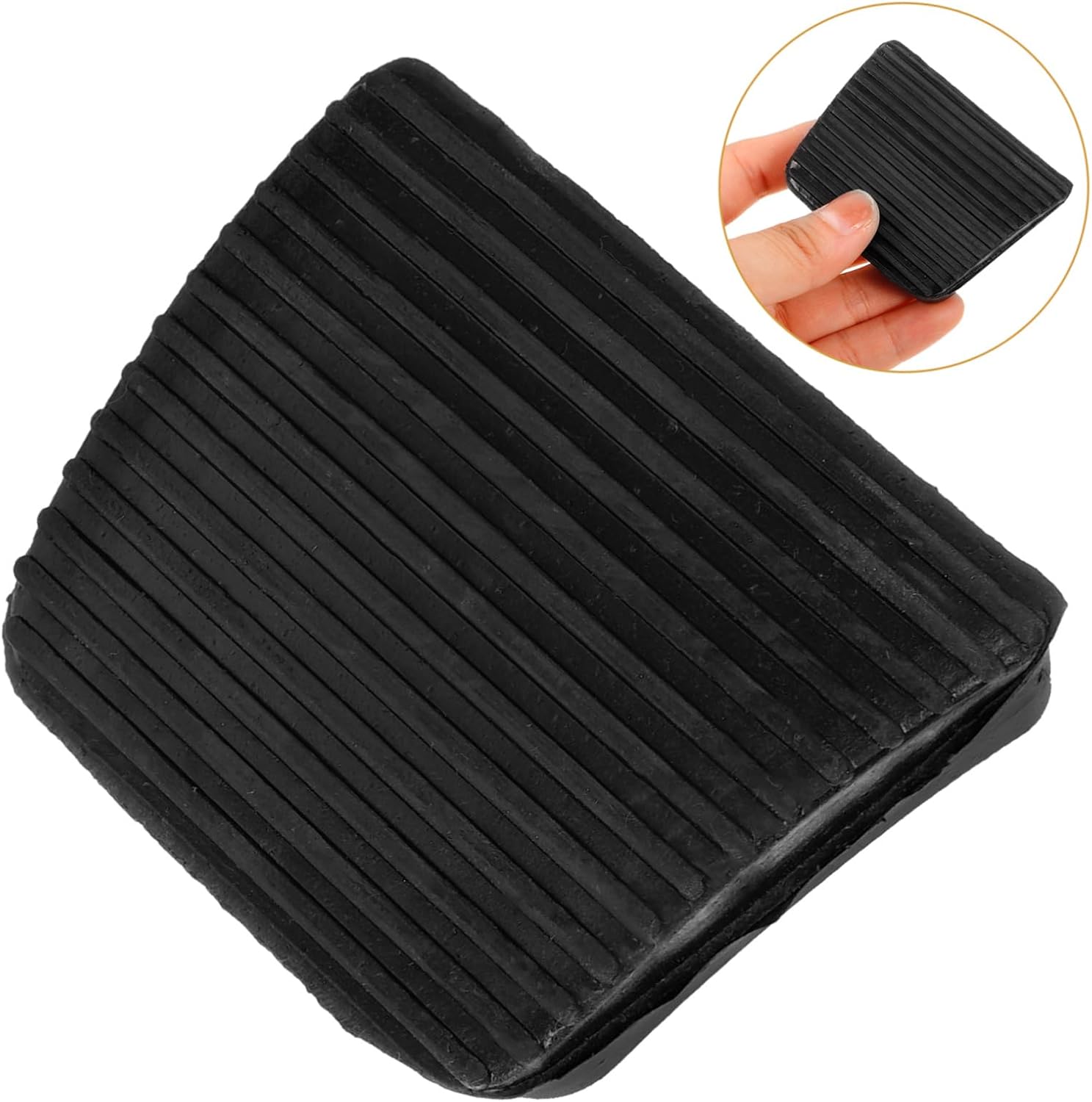 Rubber Pedal Pad Replacement for Truck Clutch Pedal Antislip Easy Install Material