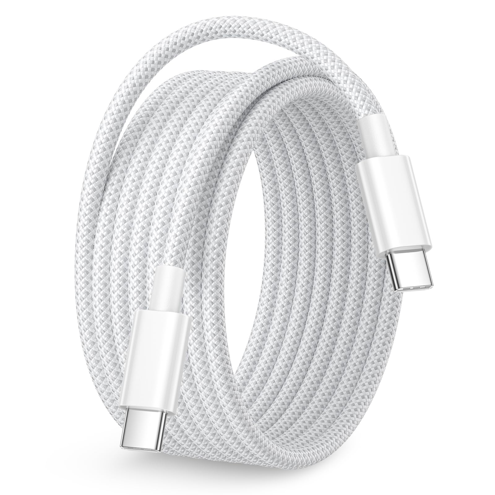 SWECENT Cable USB C vers iPhone,Coudé 90 Degrés [3m-Lot de 2] Chargeur