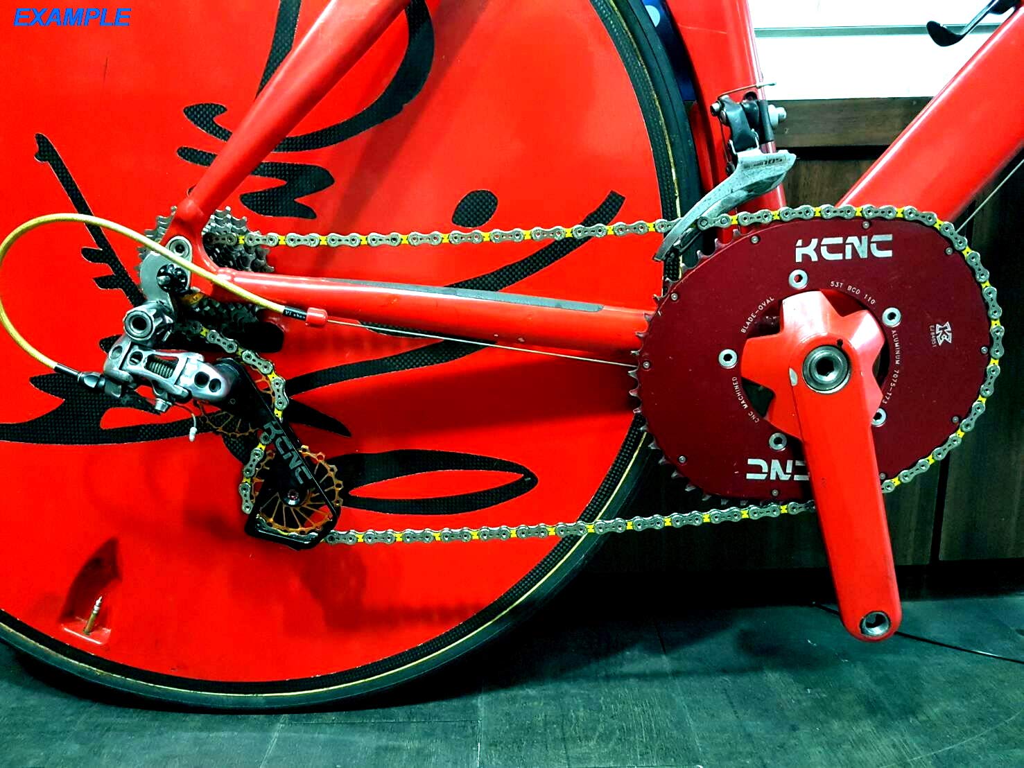 KCNC ディレイラープーリー ホイールシステム ロードサイクロクロス 自転車バイク OSPW オーバーサイズ シマノ デュラエース/ウルテグラ 6700 KCNC ロードサイクロクロス 自転車バイク OSPW オーバーサイズディレイラープーリーホイールシステム シマノ デュラエース⁄ウルテグラ  6700⁄6800⁄7800⁄7900⁄7970⁄9000⁄9070用 (ブラック)