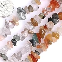 Vista 40 de HAAMIIQII Piedras de chip irregulares de coral rojo de 5 a 0.315 in, piedras preciosas sueltas y curativas energéticas para hacer joyas, hebras