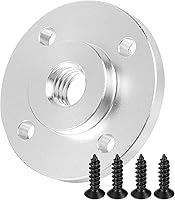 Vista 1 de PATIKIL Soporte de brida de micrófono de rosca hembra de 3/8 "-16, base de montaje de mesa de cuello de cisne de escritorio con tornillo de cabeza