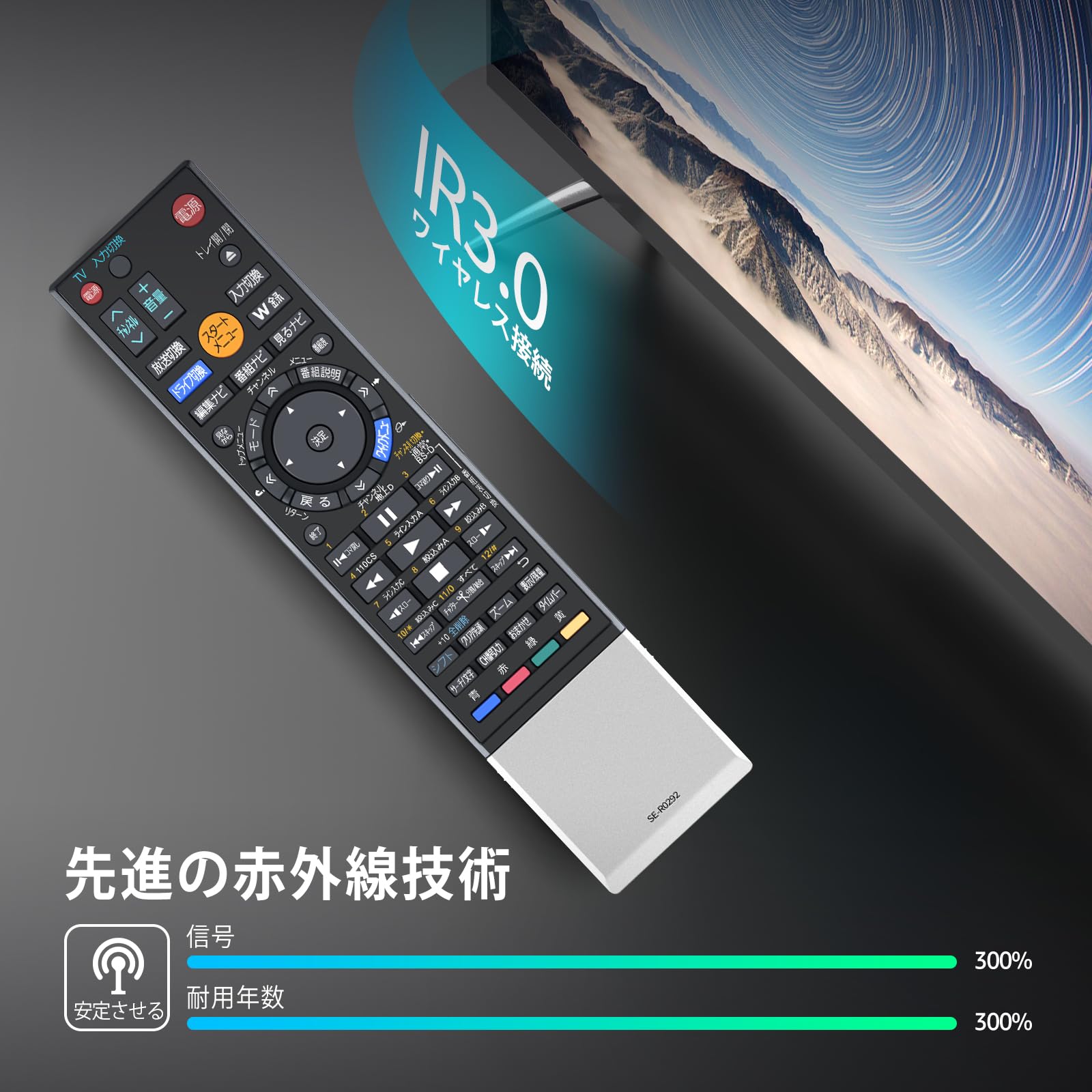 Amazon | レコーダーリモコン SE-R0292 for TOSHIBA 東芝 ブルーレイ