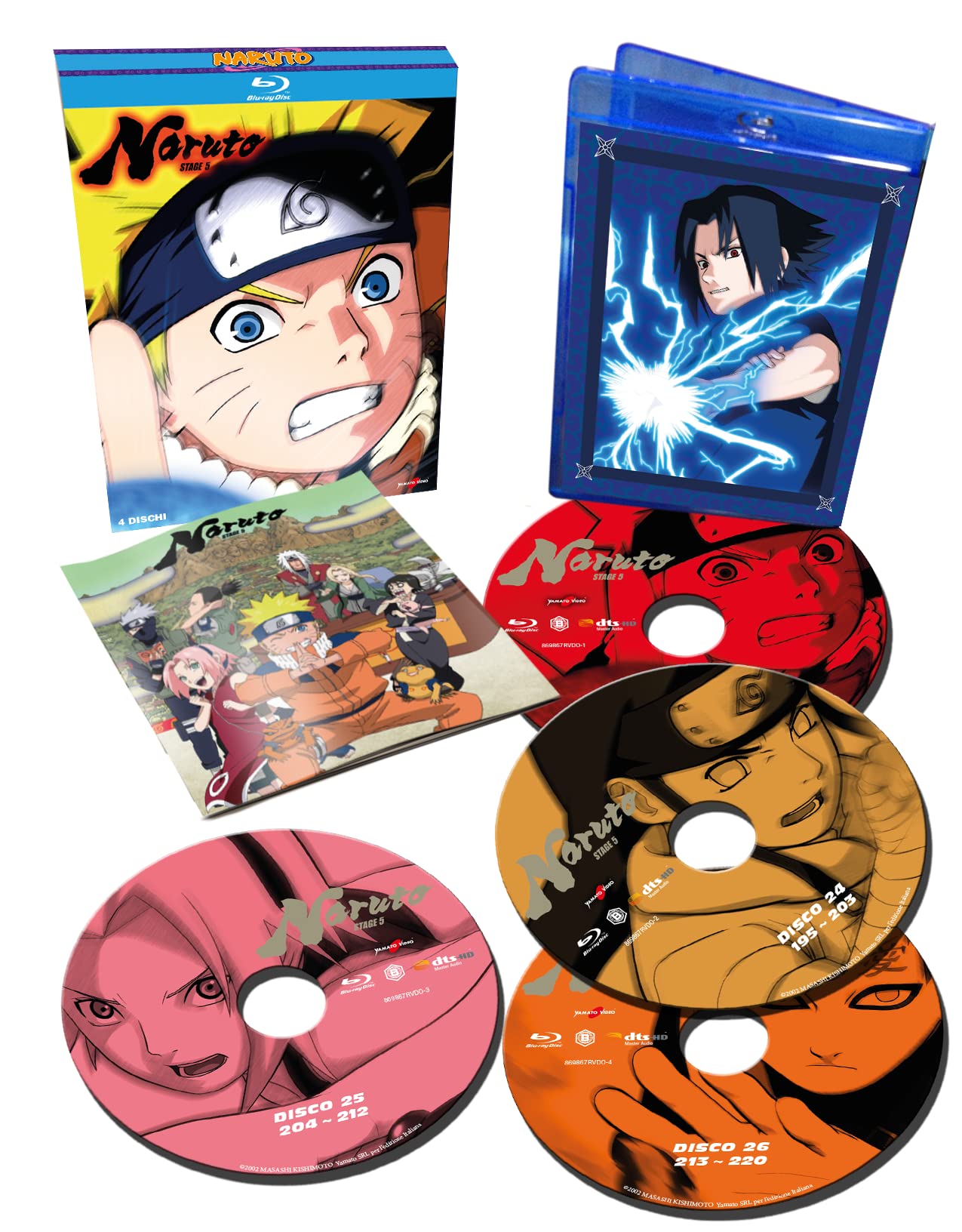 Naruto - Parte 5 - Bd (4 Bd)