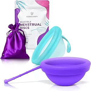 Amazon.com: EcoBlossom Reusable Menstrual Disc with Removal String ...
