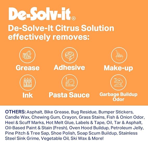 محلول الحمضيات De-Solv-It جالون