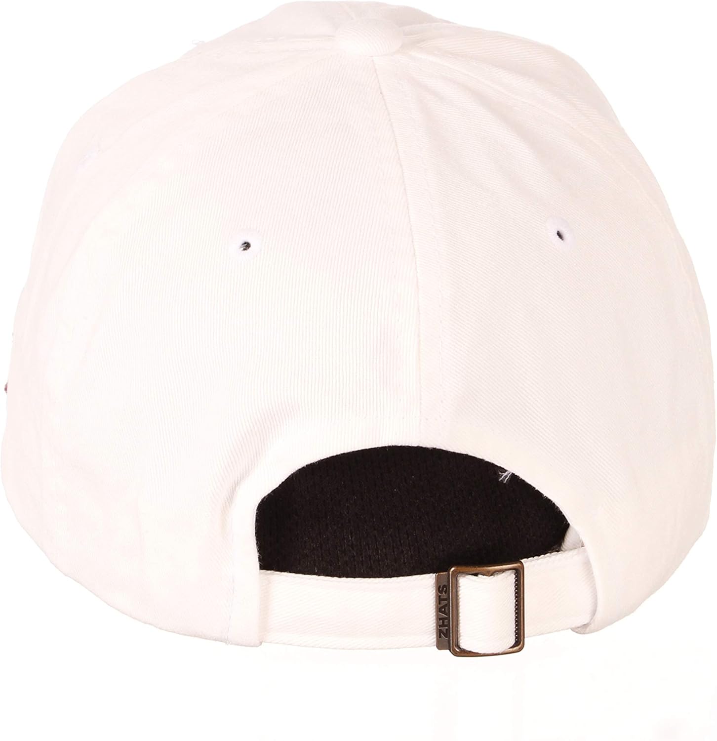 Zephyr Men's Standard Adjustable Scholarship Hat White, One Size - Image 2